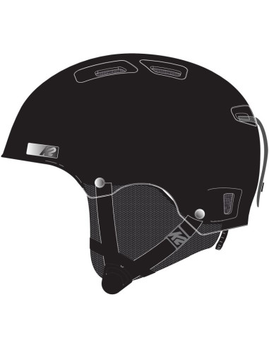 Kask męski k2 verdict black