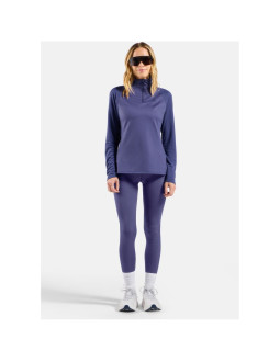 Legginsy odlo tights essential warm niebieski 2