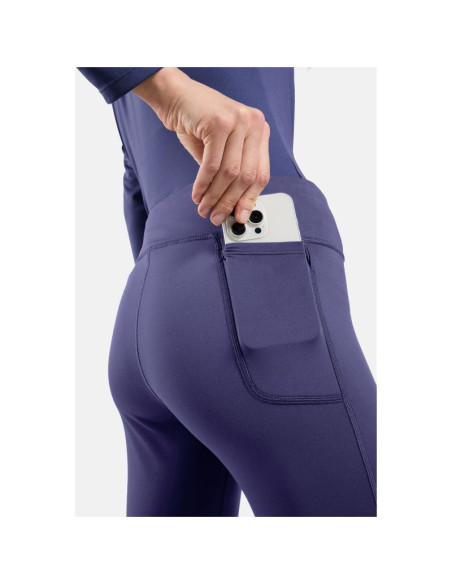Legginsy odlo tights essential warm niebieski