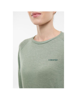 Longsleeve damski viking andali lady merino zielony