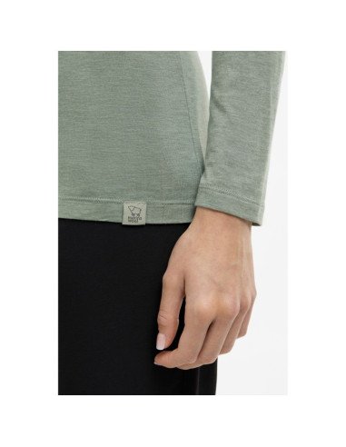 Longsleeve damski viking andali lady merino zielony