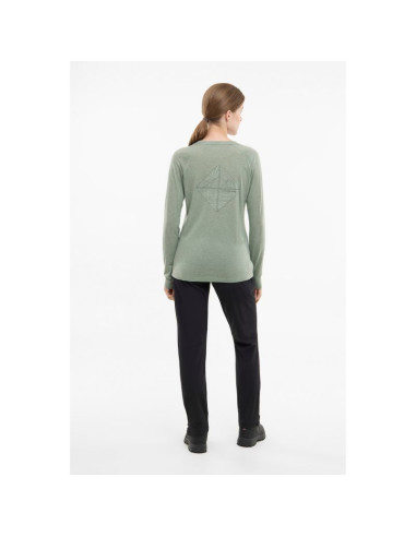 Longsleeve damski viking andali lady merino zielony