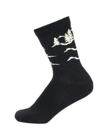 Skarpety męskie viking boosocks mid man bamboo czarne