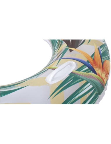 Kółko do pływania tropik 115cm 37598 zielony