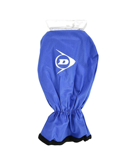 Skrobaczka do lodu z rękawicą dunlop niebieski