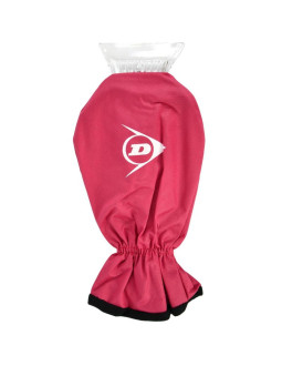 Skrobaczka do lodu z rękawicą dunlop czerwony 2