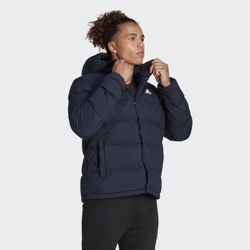 Kurtka adidas helionic hooded down jacket m