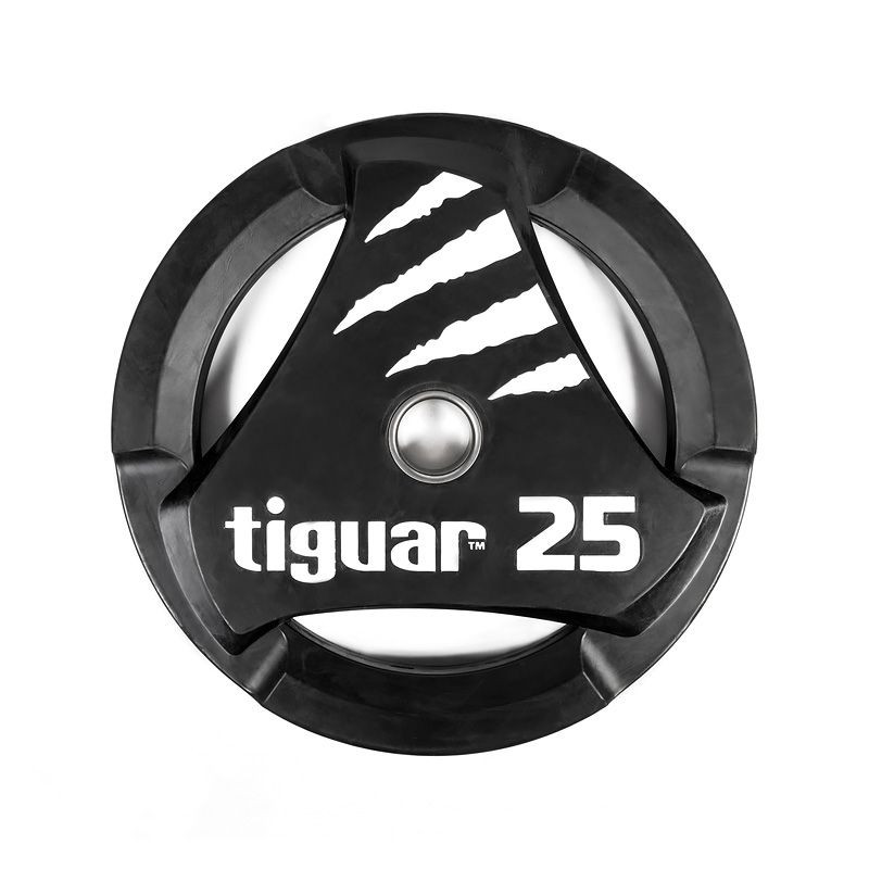 Talerz olimpijski tiguar pu 25 kg ti