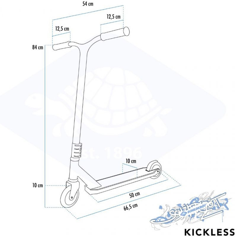 Hulajnoga schildkrot kickless forest 510