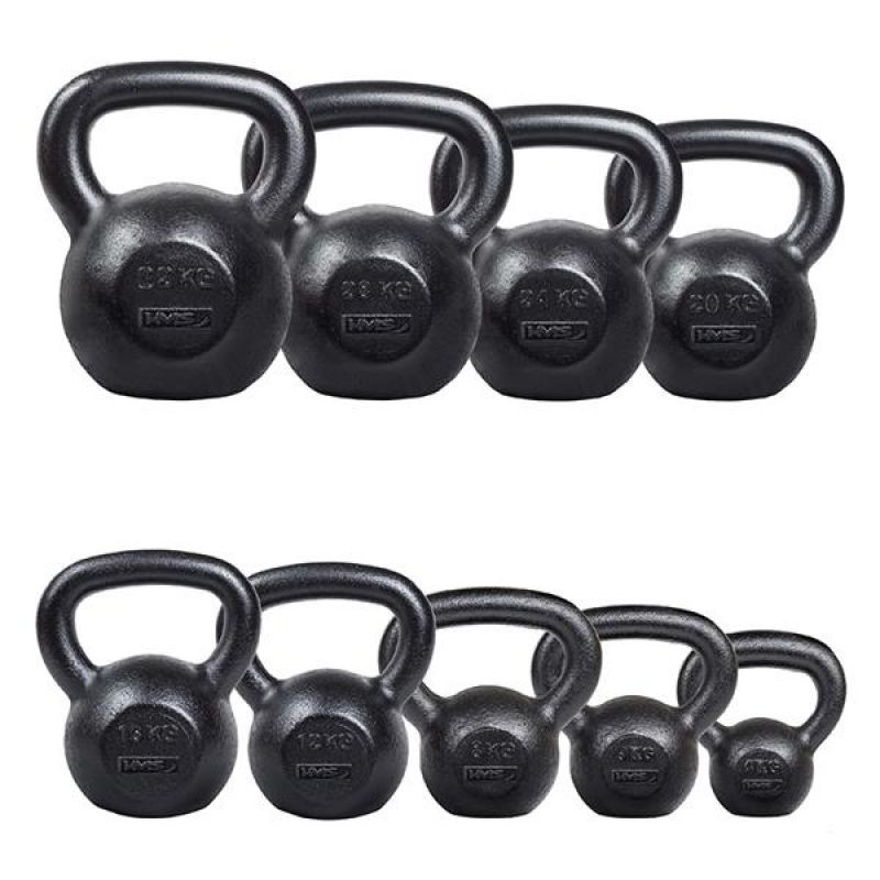 Kettlebell żeliwny hms kzg