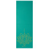 Mata do jogi dwustronna gaiam turquoise lotus 6 mm 62344