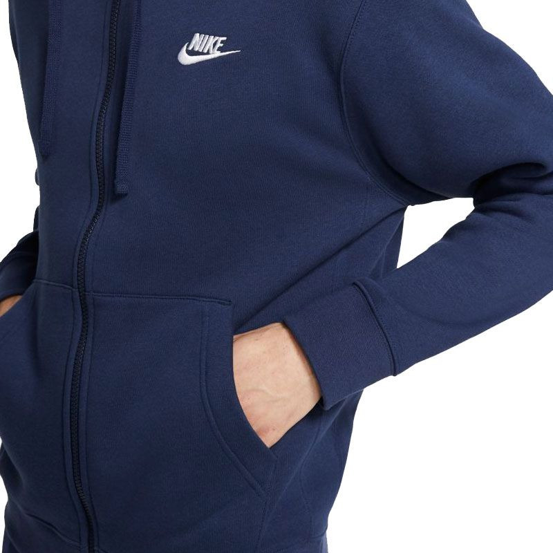 Bluza nike nsw club hoodie fz m bv2645