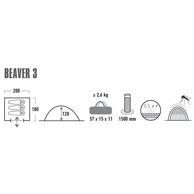 Namiot high peak beaver 3 10322