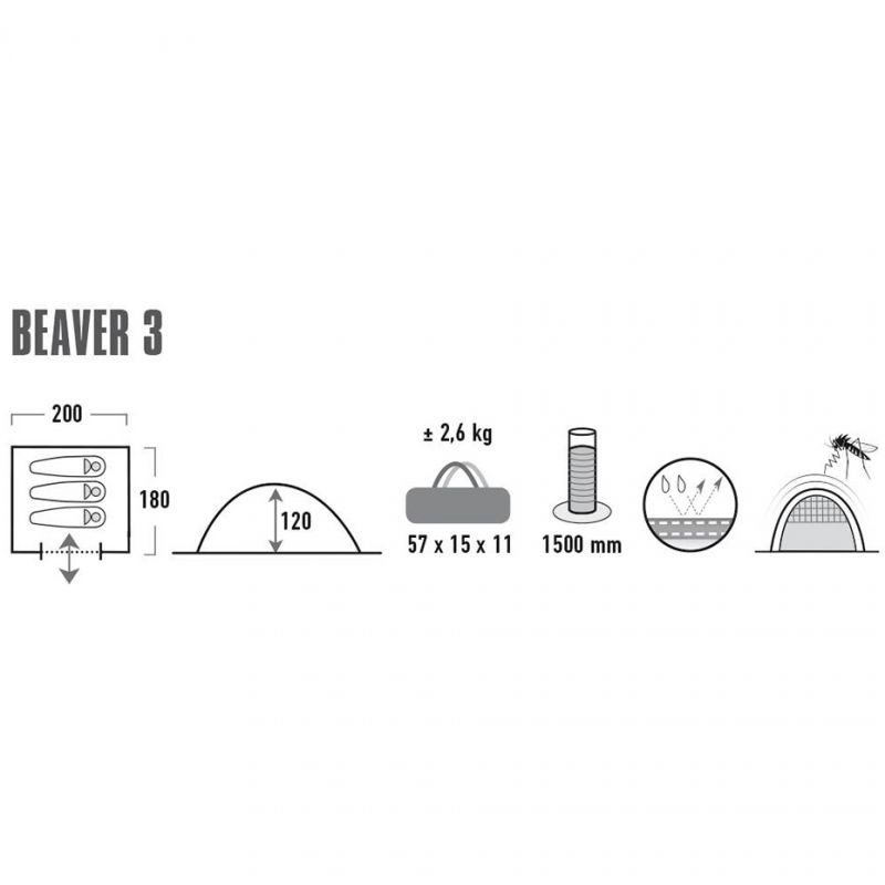 Namiot high peak beaver 3 10320