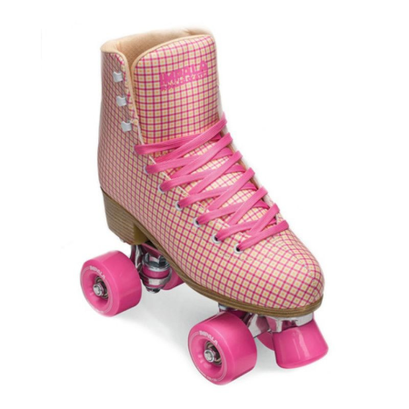 Wrotki impala squad skate pink tartan