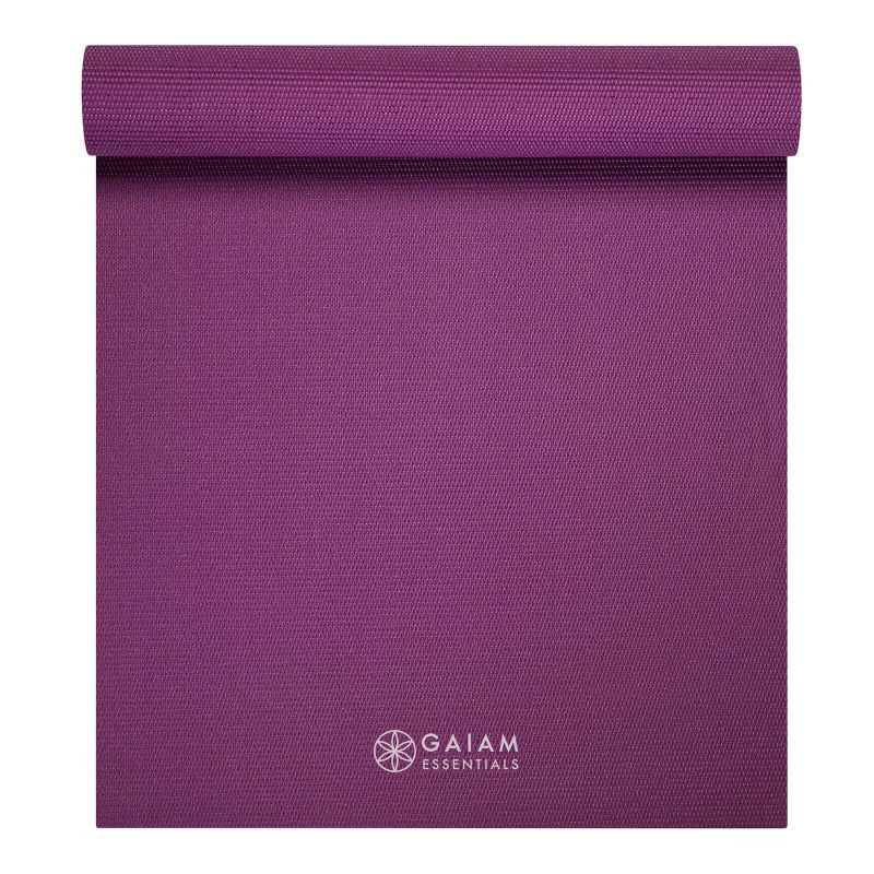 Mata do jogi gaiam essentials 6 mm z paskiem