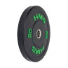 Talerz olimpijski hms bumper green 10 kg htbr10