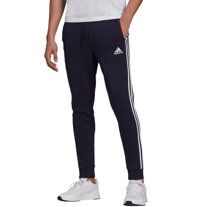 Spodnie adidas essentials fleece tapered cuff 3-band m gk8823