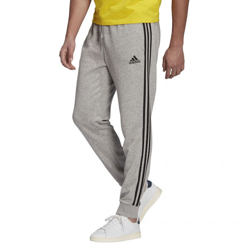 Spodnie adidas essentials tapered cuff 3 stripes m gk8889