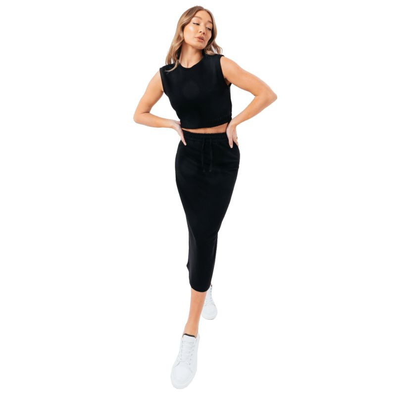 Komplet justhype sweat midi skirt loungewear set w