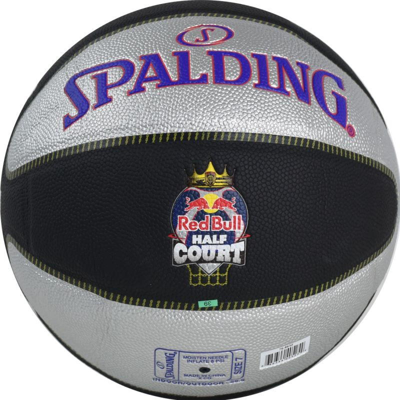 Piłka do koszykówki spalding tf-33 red bull half court ball 76863z