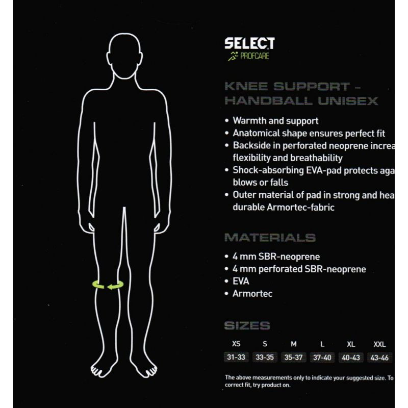 Ochraniacz kolana select profcare neopren