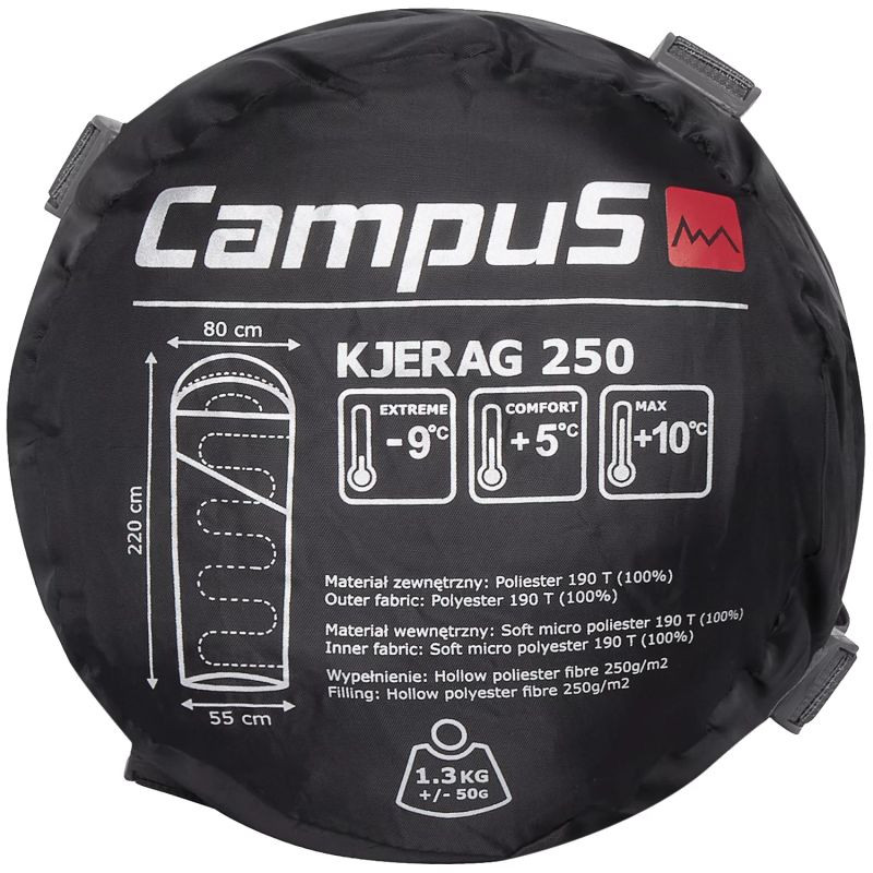 Śpiwór campus kjerag 250 left sleeping bag