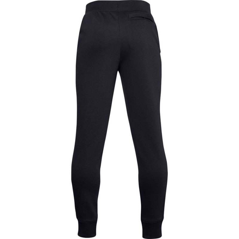 Spodnie under armour y rival cotton pants jr 1357634 001