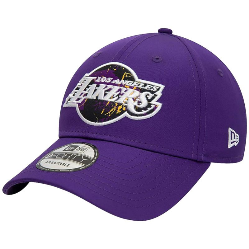 Czapka z daszkiem new era 9forty los angeles lakers nba print infill cap