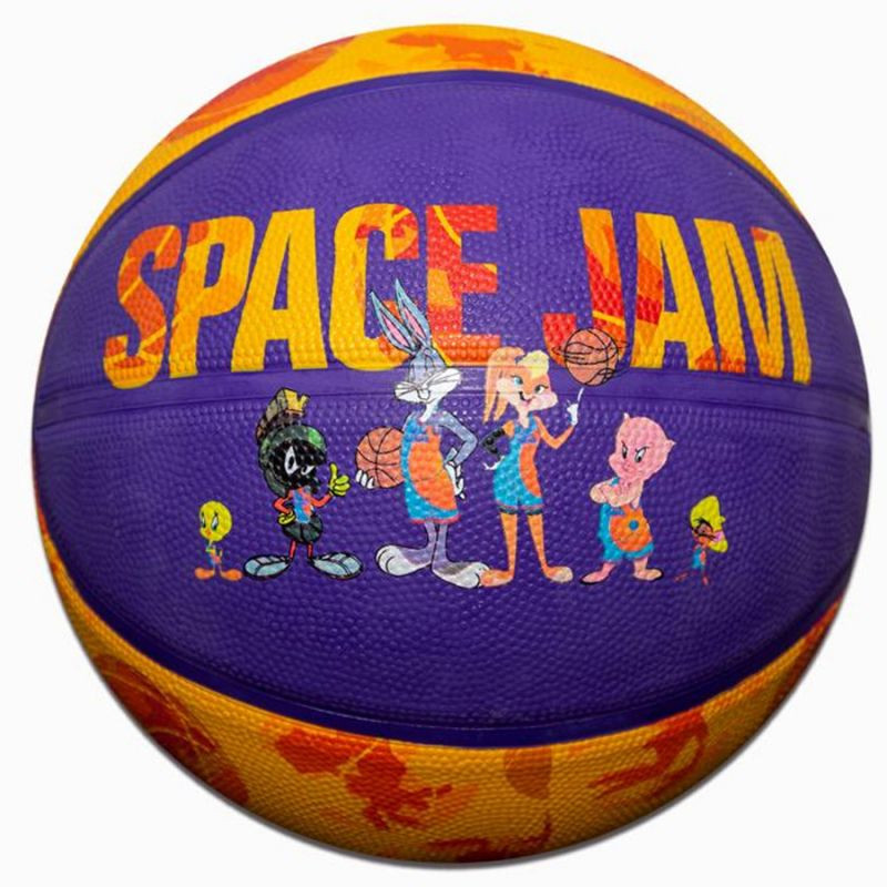 Piłka do koszykówki spalding space jam tune squad iii 84