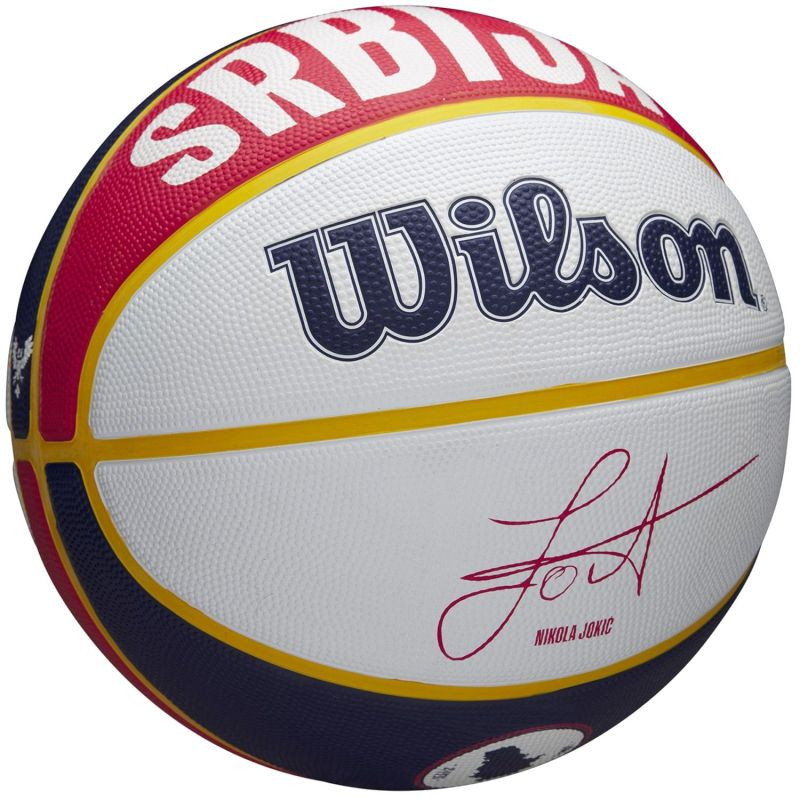 Piłka wilson nba player local nikola jokic do kosza