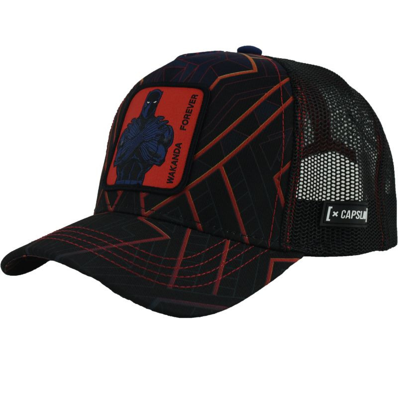 Czapka z daszkiem capslab marvel black panther cap cl-mar3