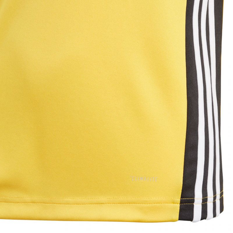 Bluza adidas regista 18 training żółta jr dj1841