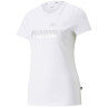 Koszulka puma ess+ metallic logo tee w 848303