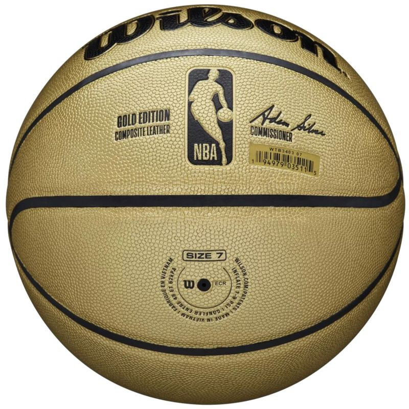 Piłka wilson nba gold edition ball