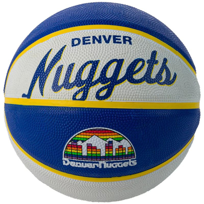 Piłka koszykowa wilson team retro denver nuggets mini ball