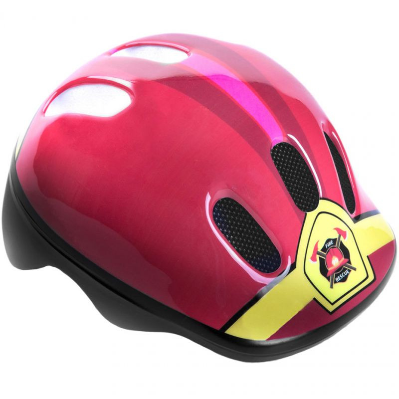 Kask rowerowy spokey biker 6 fireman jr 940656