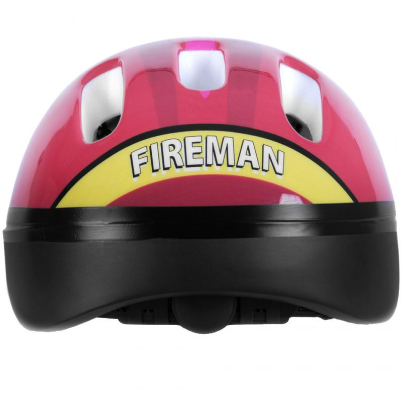 Kask rowerowy spokey biker 6 fireman jr 940656