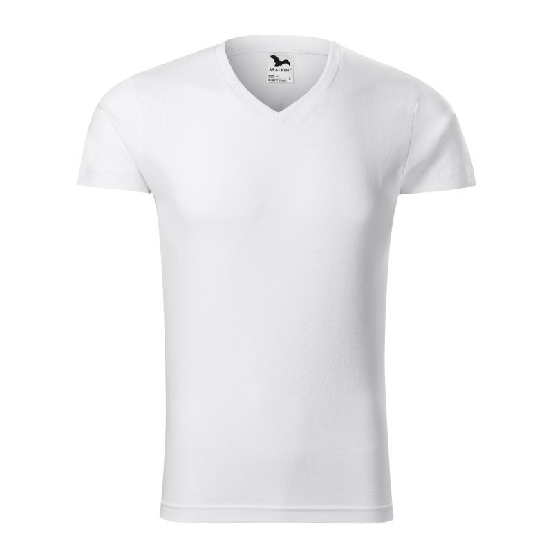 Koszulka slim fitmalfini v-neck m mli-146