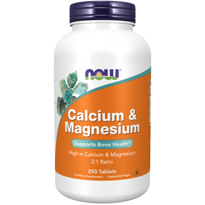 Calcium & Magnesium - Wapń 500 mg i Magnez 250 mg (250 tabl.)