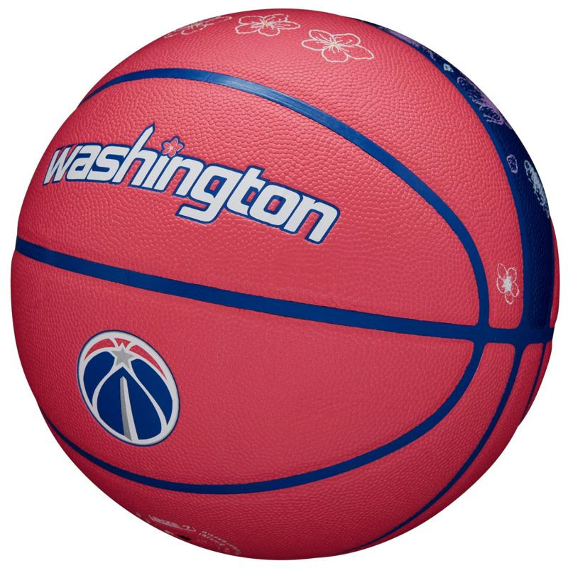 Piłka do koszykówki wilson nba team city collector washington wizards ball