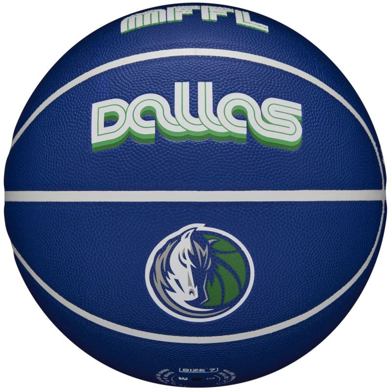 Piłka do koszykówki wilson nba team city collector dallas mavericks ball