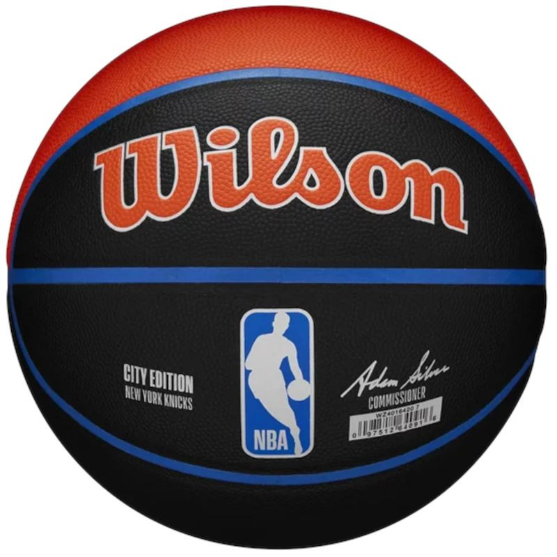 Piłka do koszykówki wilson nba team city collector new york knicks ball