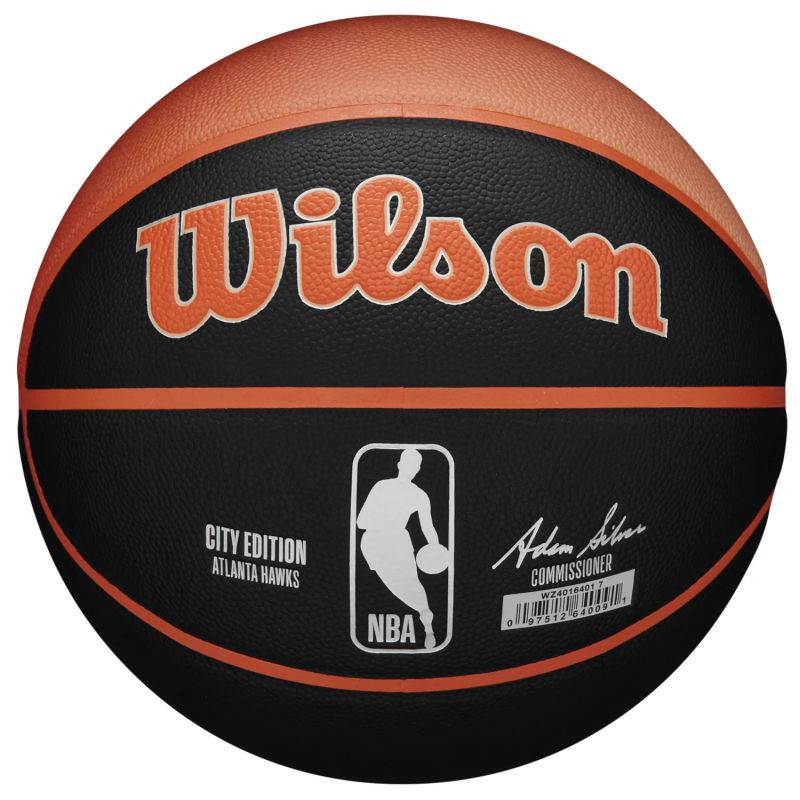 Piłka do koszykówki wilson nba team city collector atlanta hawks ball