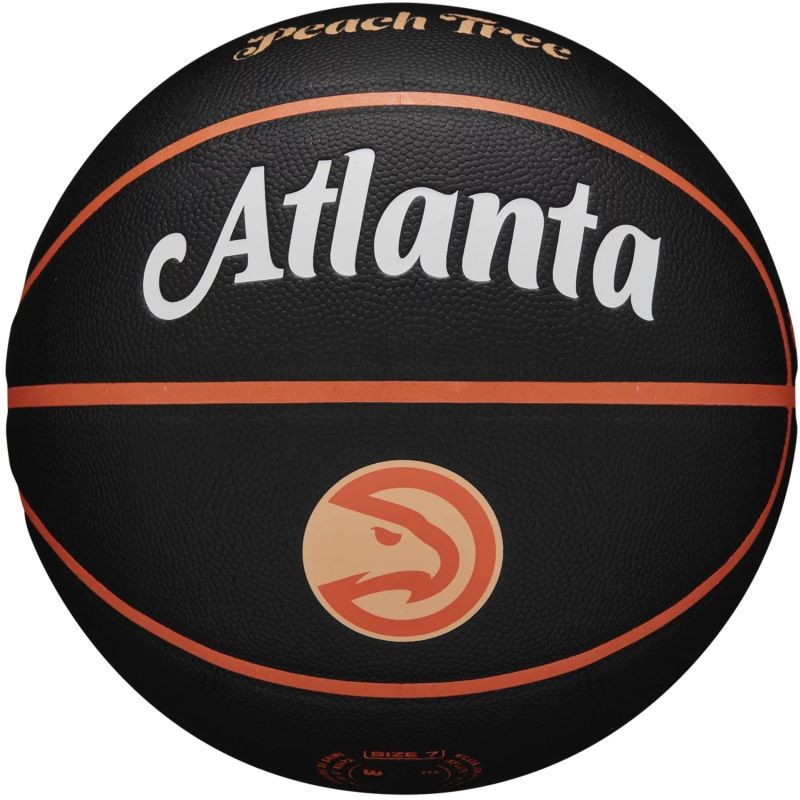 Piłka do koszykówki wilson nba team city collector atlanta hawks ball