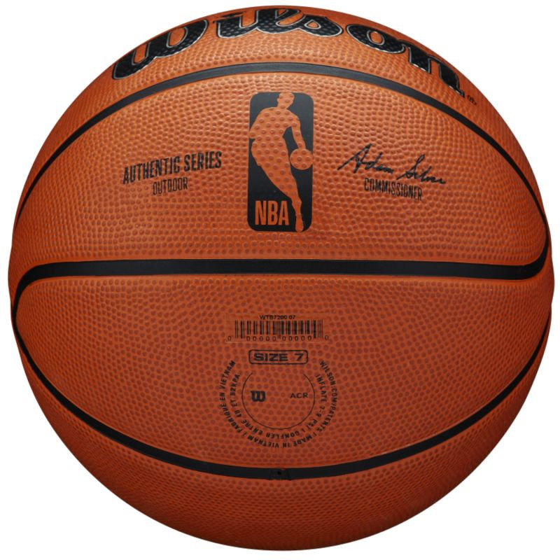 Piłka do koszykówki wilson nba authentic series outdoor ball