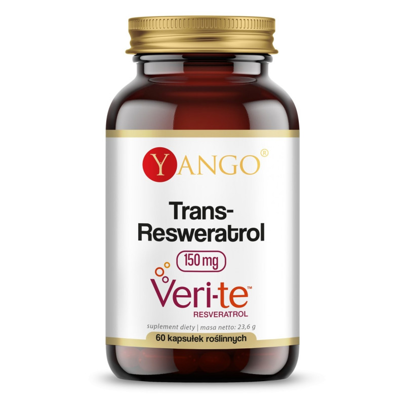 Trans-Resweratrol Veri-te 150 mg (60 kaps.)