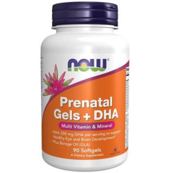 Prenatal Gels + DHA - Witaminy i Minerały Prenatalne + DHA (90 kaps.)