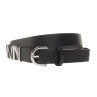 Pasek calvin klein round buckle w