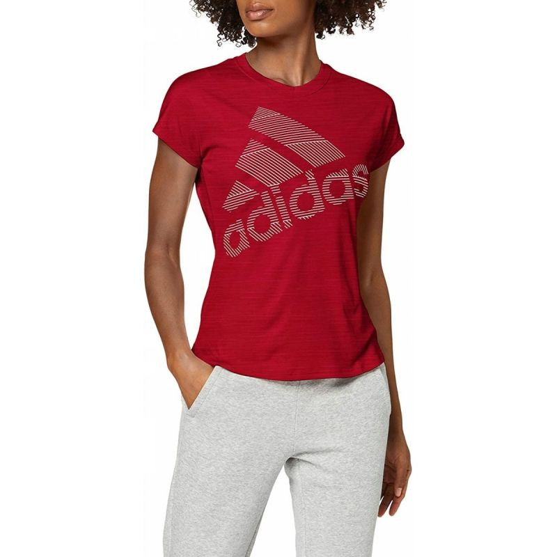 Koszulka adidas ss badge of sport logo tee w